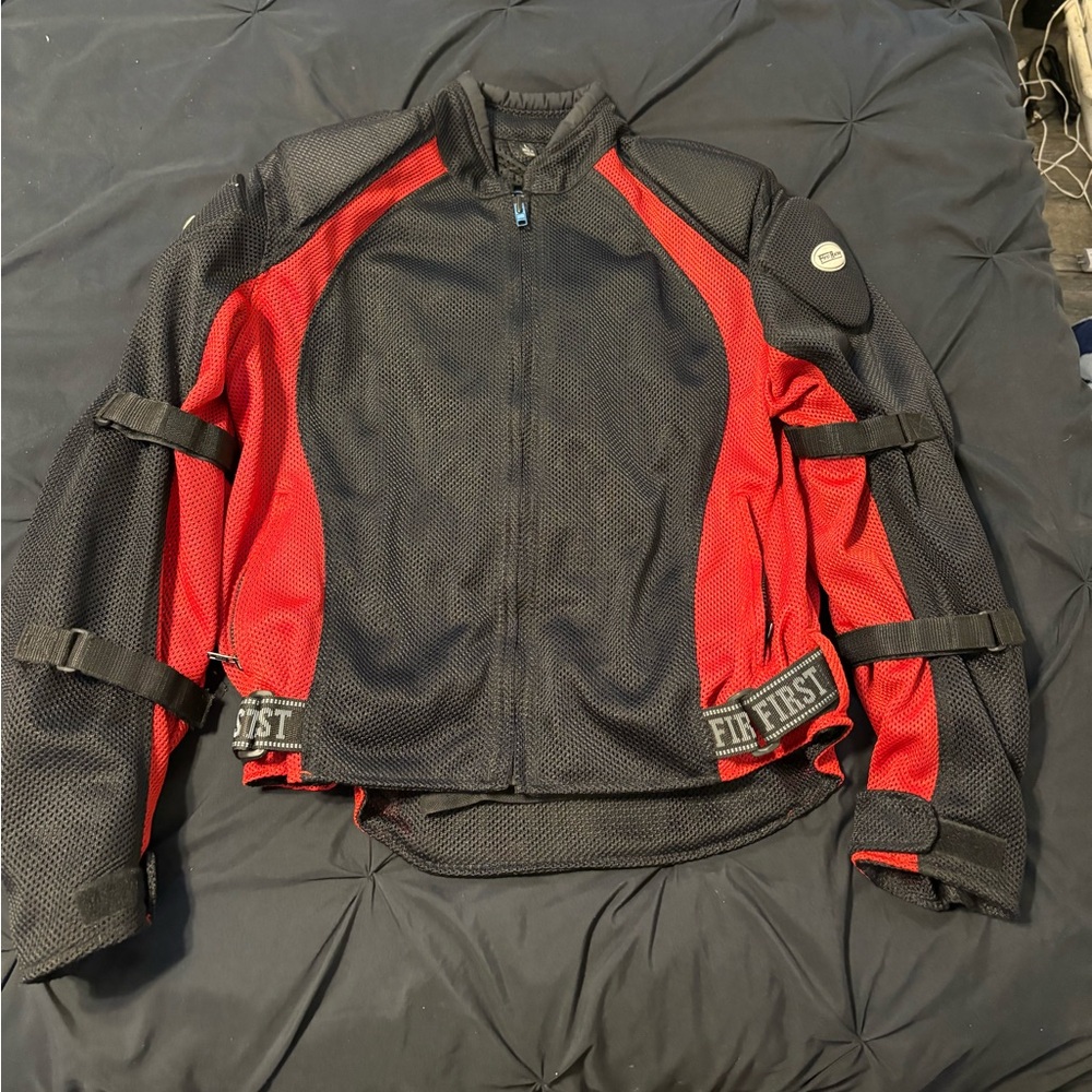 ARMORED MOTORCYCLE JACKET